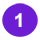 Bullet Number One in a purple circle