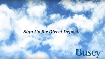 Sign Up for Direct Deposit