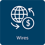 Arrows revolving a globe and money symbol