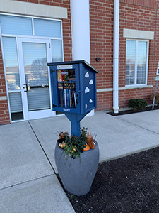 Little Free Library box at Joliet