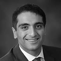 Busey Associate Mustafa Odeh smiling