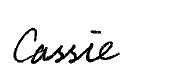 Cassie Proulx signature