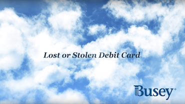 Lost or Stolen Debit Card