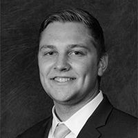 Busey Associate Justin Jopes smiling
